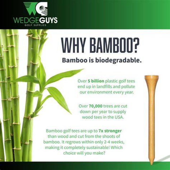 Are bamboo golf tees any good?