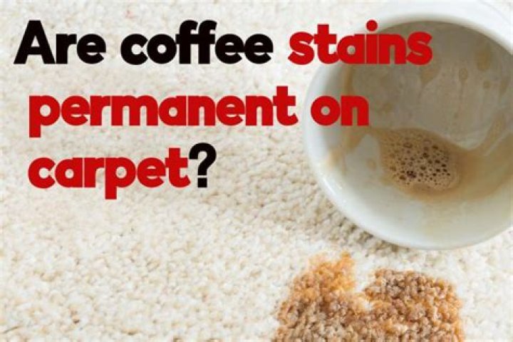 Are carpet stains permanent?
