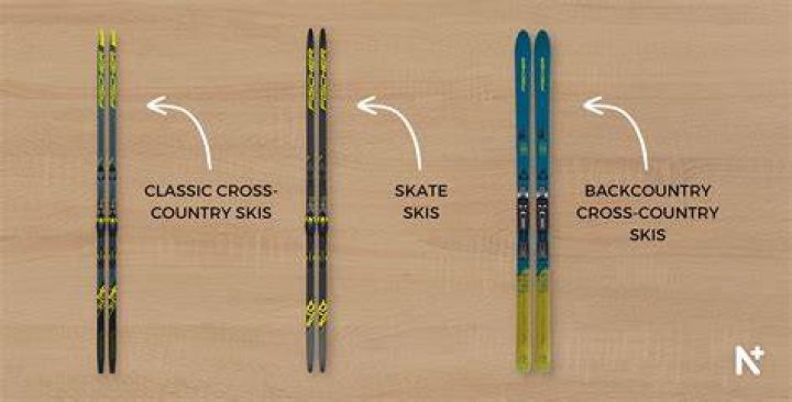 Are cross country skis longer than downhill skis?