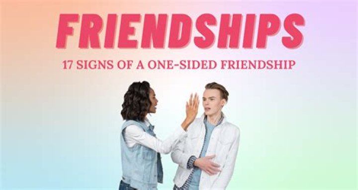 Are friendships one-sided?