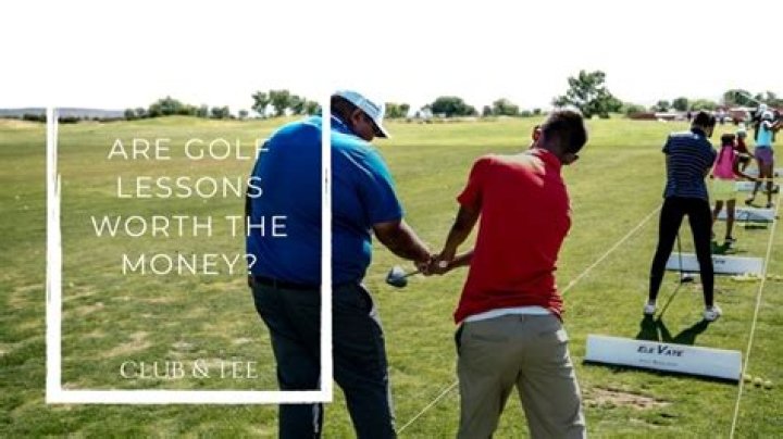 Are golf Lessons Worth the money?