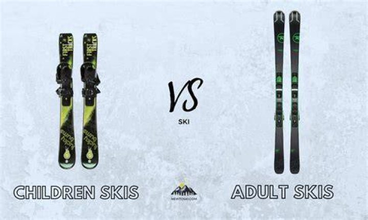 Are kids skis different than adult skis?