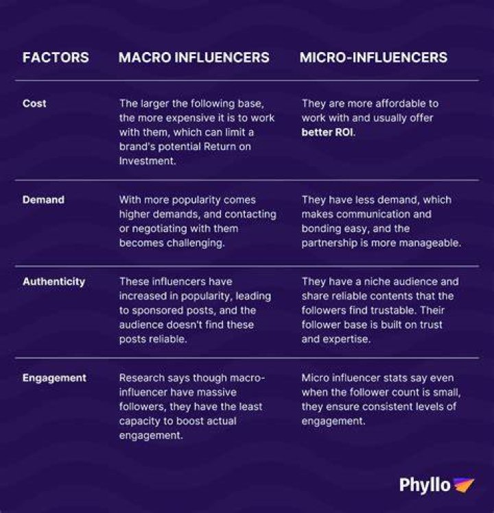 Are micro influencers better?