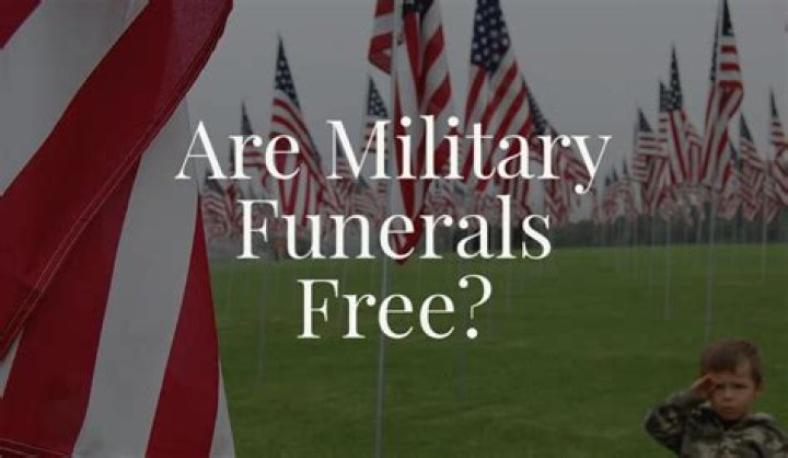 Are military funerals free?