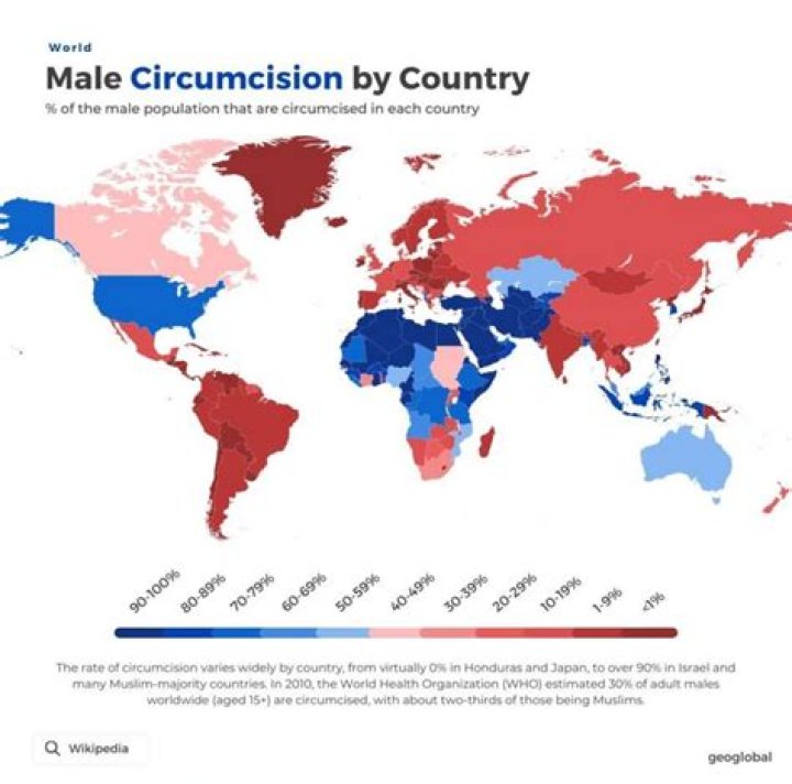 Are most men circumcised?