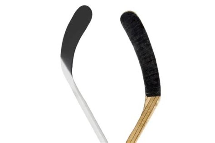 Are NHL hockey sticks made of wood?