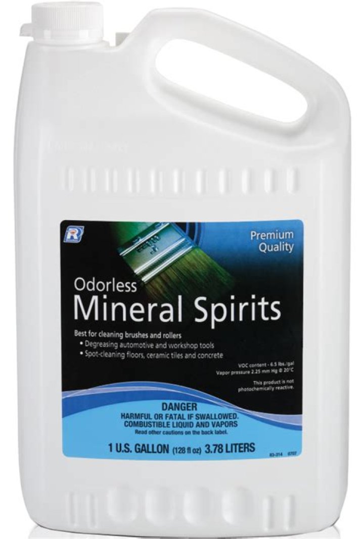 Are odorless mineral spirits harmful?