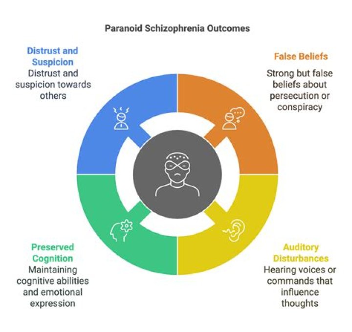At what age does paranoid schizophrenia develop?