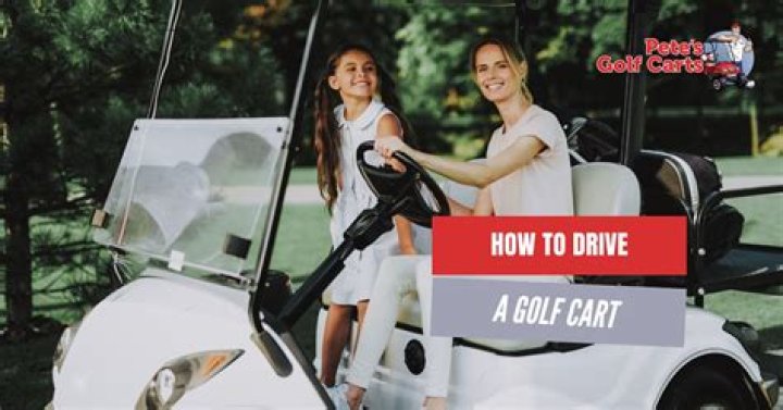 Can a 12 year old drive a golf cart in New York?