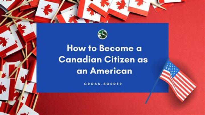Can a Canadian citizen live in the US?