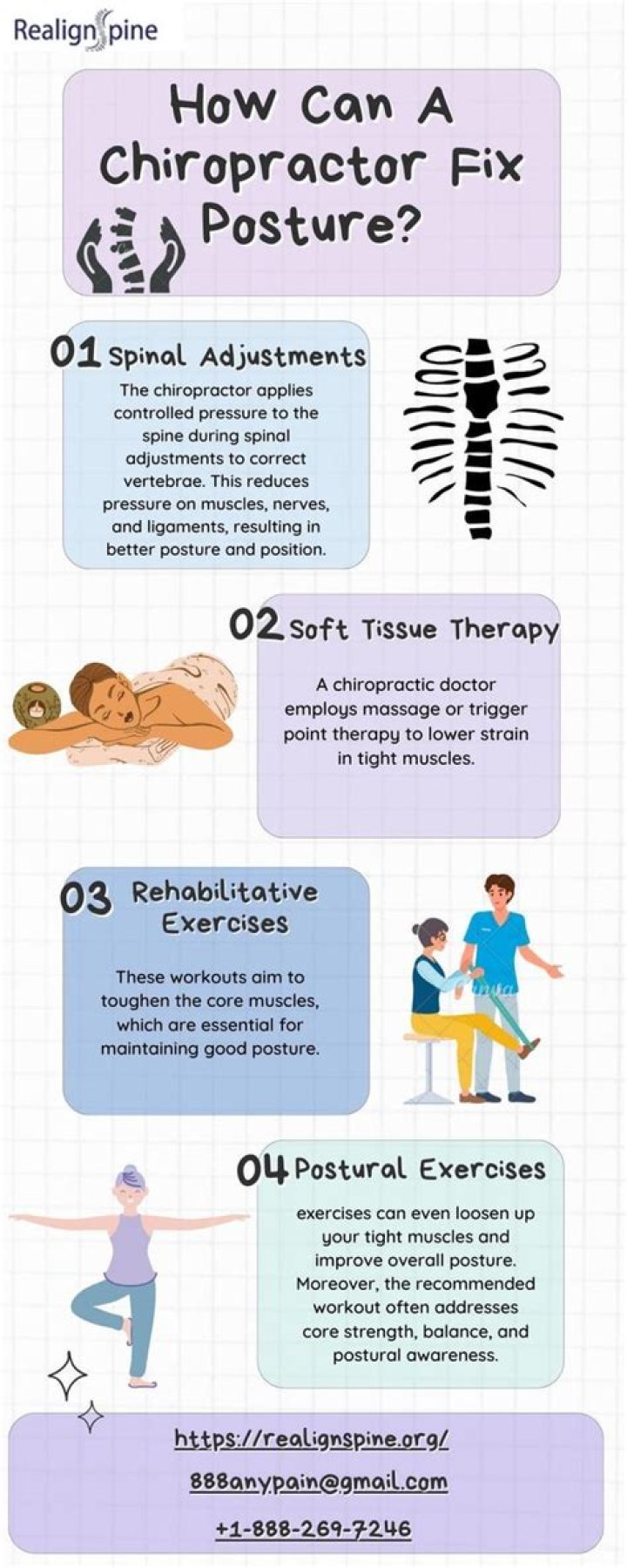 Can a chiropractor fix posture?