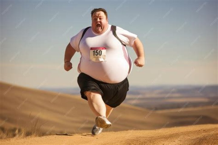 Can a fat person run?