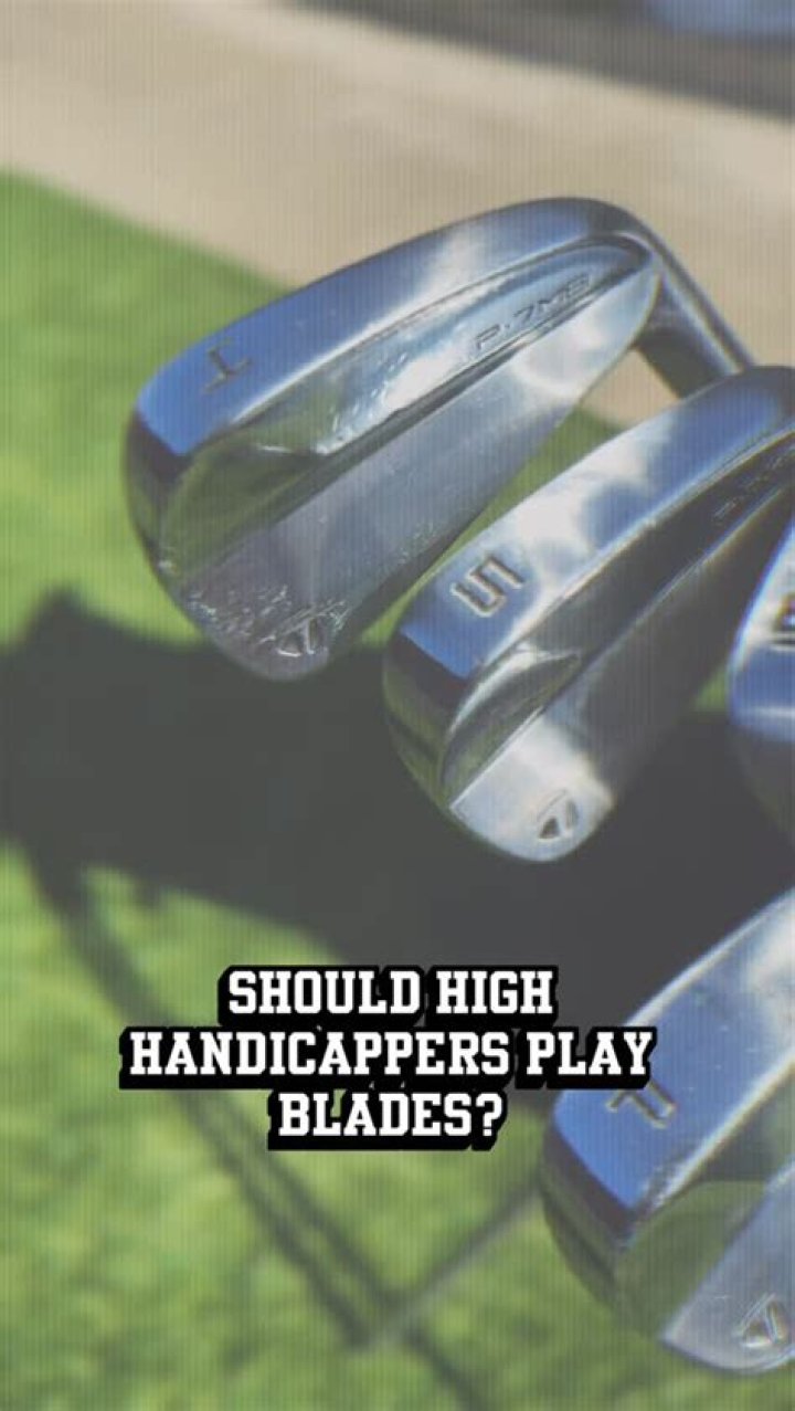 Can a high handicapper play blades?