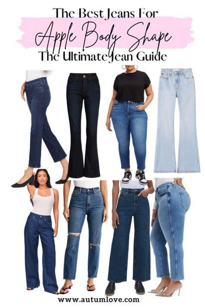 Can an apple shape wear skinny jeans?