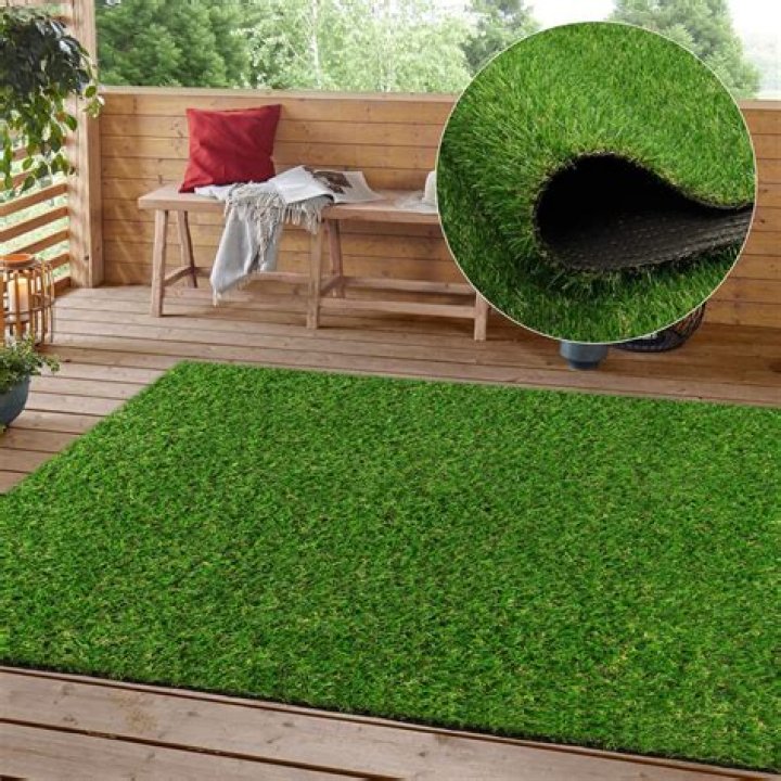 Can artificial grass be laid on plywood?