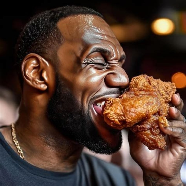 Can athletes eat fried chicken?