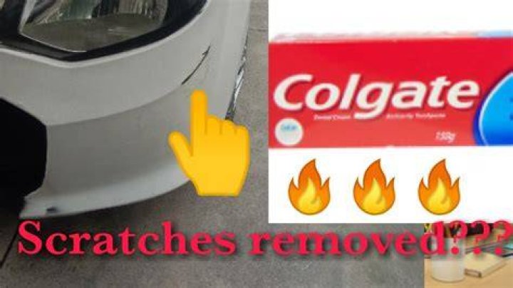 Can Colgate remove scratches?