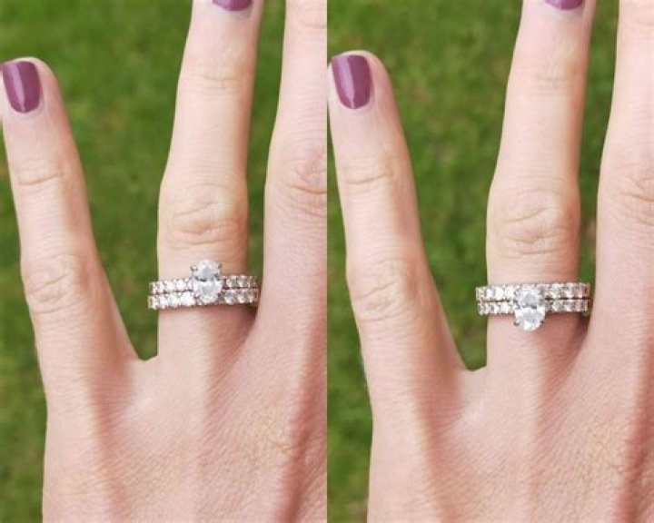 Can diamond ring be worn on left hand?