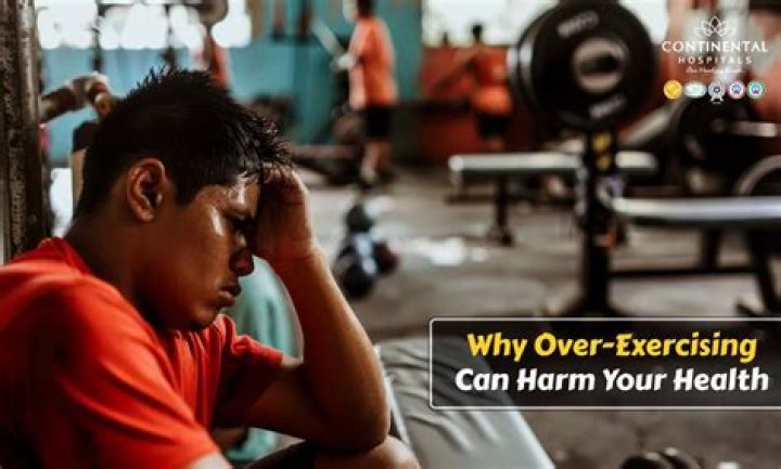 Can exercising worsen health?