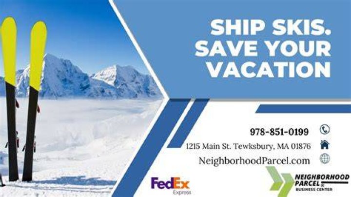 Can FedEx ship skis?