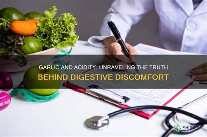 Can garlic cause acidity?