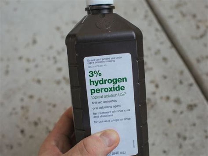 Can hydrogen peroxide be used for hand sanitizer?