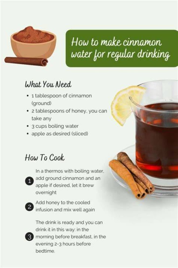 Can I drink cinnamon powder with water?