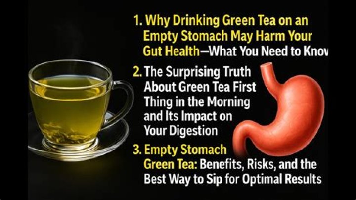 Can I drink green tea on an empty stomach in the morning?