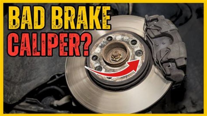 Can I drive with a bad caliper?