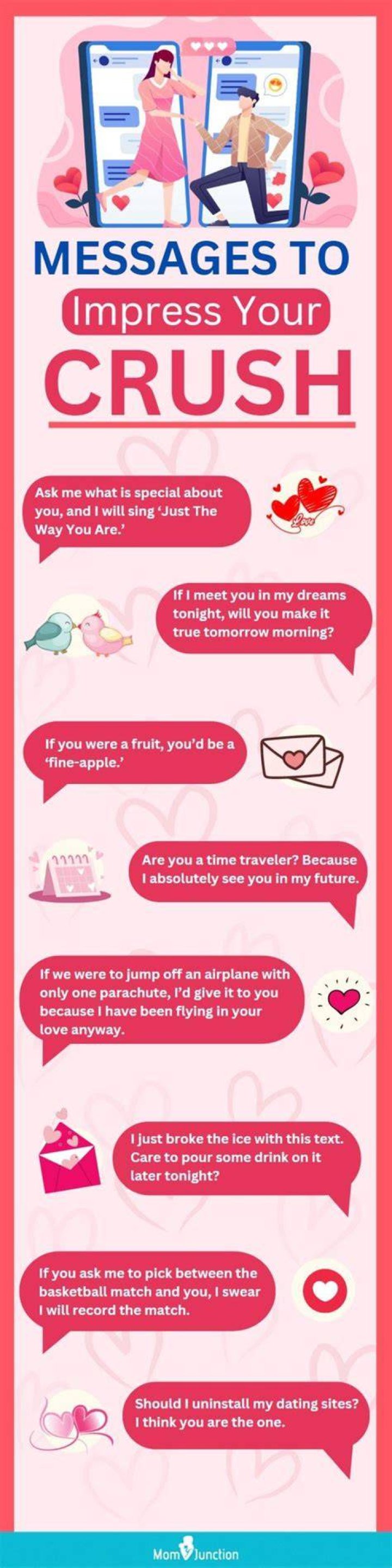 Can I message my crush?