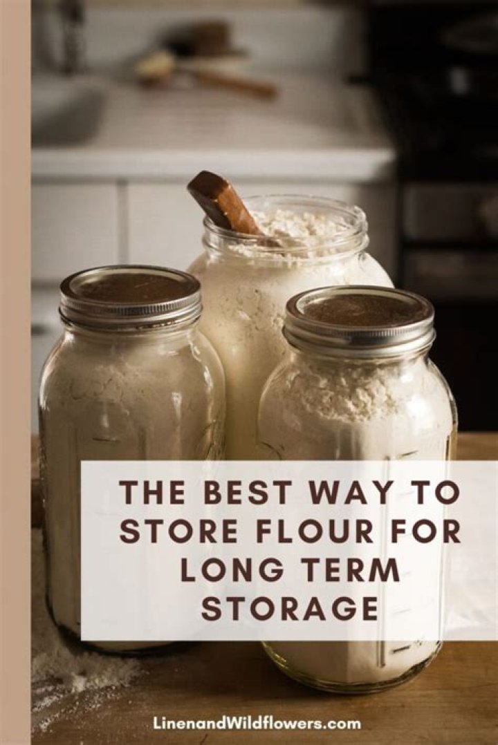 Can I store flour in a Mason jar?