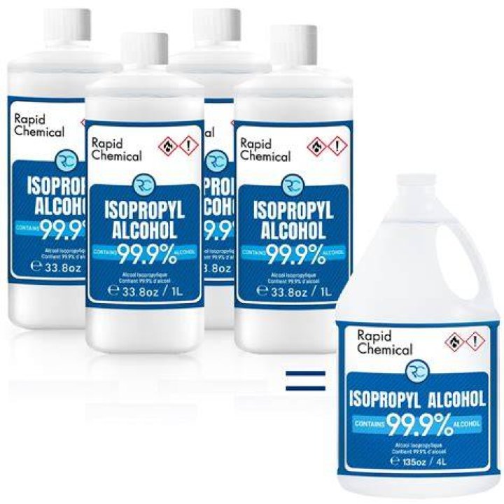 Can I use 99 isopropyl alcohol on resin?