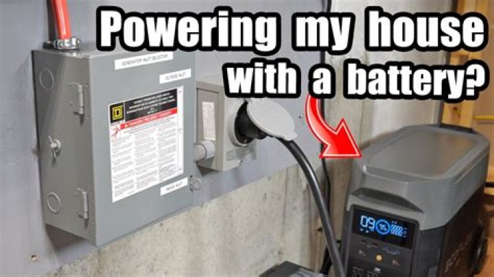 Can I use my car battery to power my house?