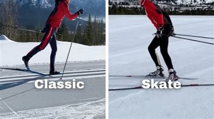 Can I use skate skis for classic?