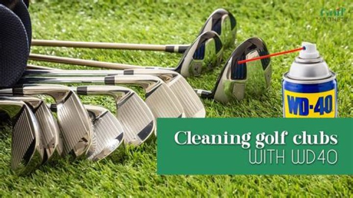 Can I use wd40 on my golf clubs?