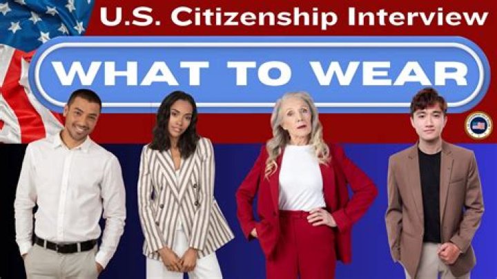 Can I wear jeans to immigration interview?