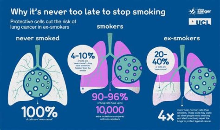 Can lungs heal after 40 years of smoking?