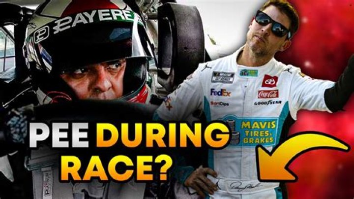 Can NASCAR drivers pee during a race?