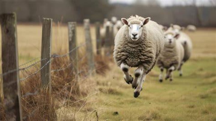 Can sheep jump?
