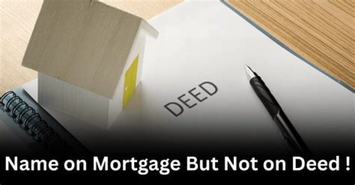 Can someone be on the deeds but not the mortgage?