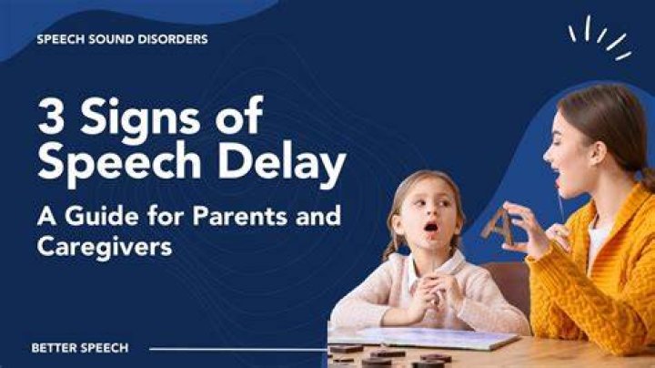 Can speech delay be fixed?