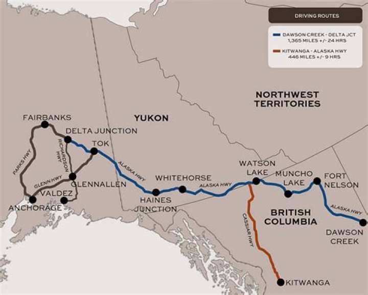 Can u drive from Florida to Alaska?