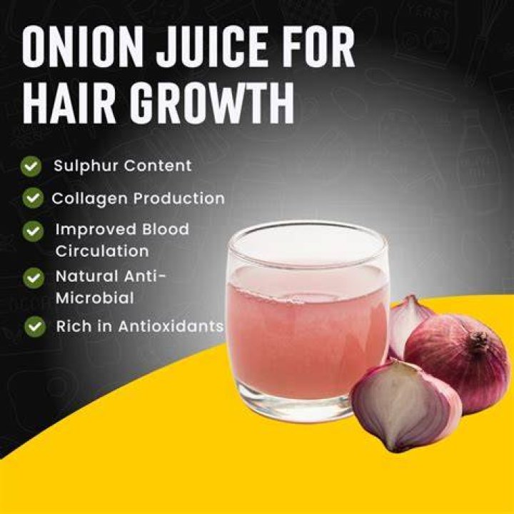 Can white onion regrow hair?