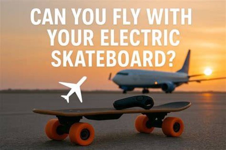 Can you bring an electric skateboard on a plane?