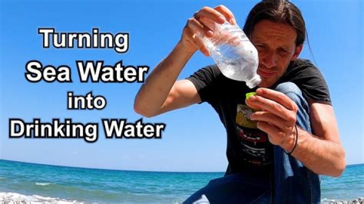 Can you drink sea water to stay alive?