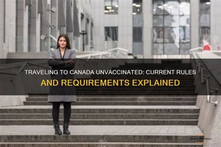 Can you enter Canada unvaccinated?