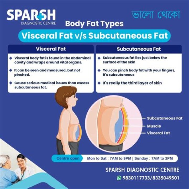 Can you feel visceral fat?
