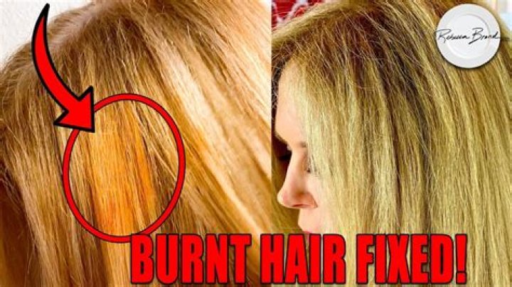 Can you fix burnt hair?