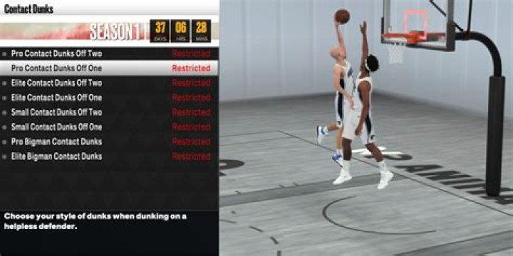 Can you get contact dunks without packages 2k21?