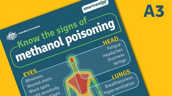 Can you get methanol poisoning from homemade cider?